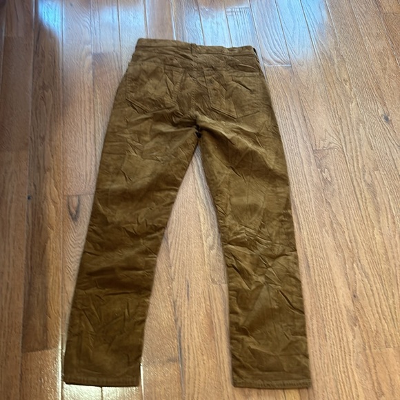 GAP VINTAGE SLIM HIGH RISE WOMEN CORDUROY PANTS IN CHOCOLATE BROWN SIZE 27 - Picture 5 of 6